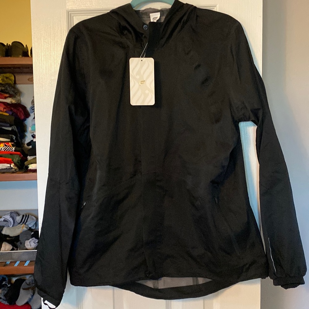 NWT Fabletics Black Full-Zip Jacket